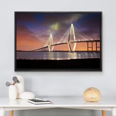 Architecture Building " Arthur Ravenel Jr Cooper River Bridge Charleston South Carolina "