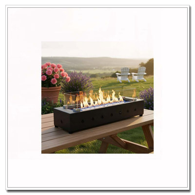 Rectangle  40000BTU Outdoor Propane Fire Pit