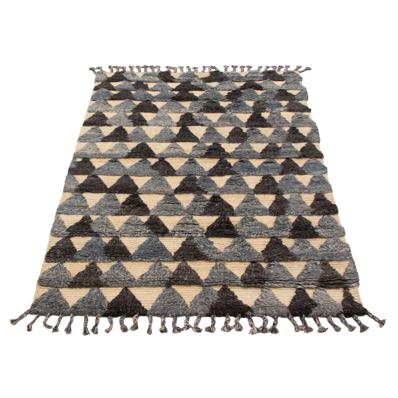 Tapis gris Tangier 5 pi 0 po x 7 pi 11 po
