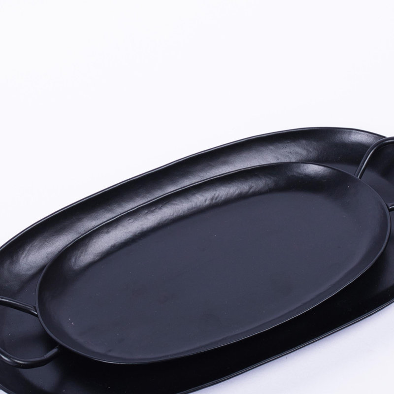 Ensemble de plateaux ovales de 2 - 12 po, 18 po