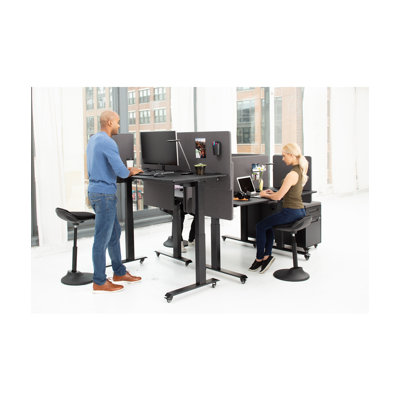Cloison de bureau en tissu 1 panneau