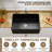 30" L x 20" W Fireclay Apron Front Farmhouse Sink for Kitchen & Laundry, Single Bowl Black Farm Sink, Included 2 Custom Accessories-110500111