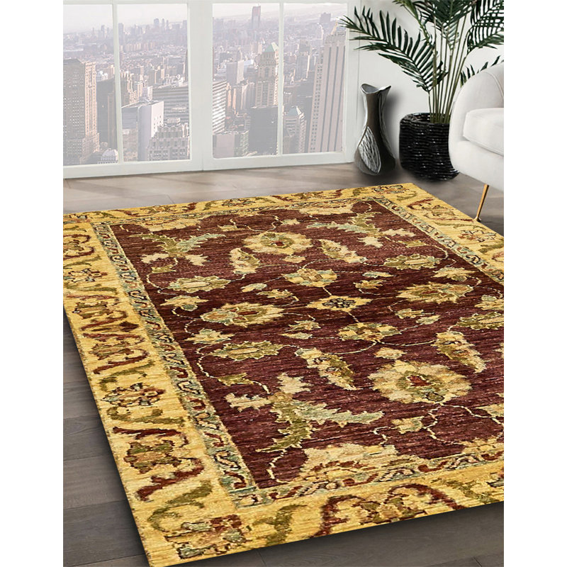 Abstract Indoor Rug, Rectangle 4' x 6'