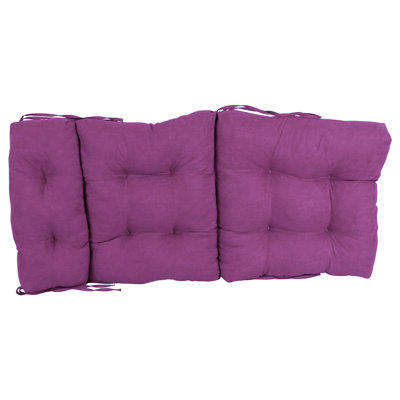 Coussin de siège / dossier en microsuède