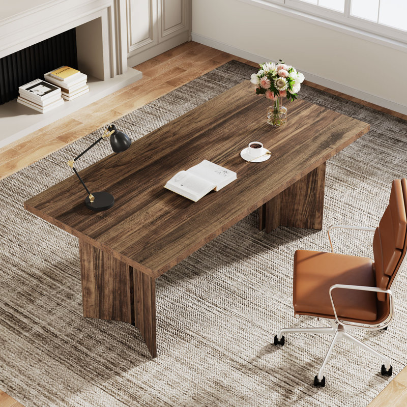 Computer Desk, Dark Brown