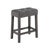 Doe 3 - Person Counter Height Dining Set,4 Piece Counter Height 60"W Pub Table Set with Tufted Linen Stools-1631861703