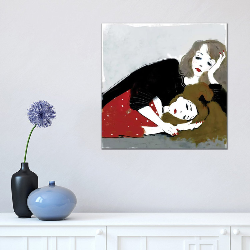 All Night Long by Anikó Salamon - Wrapped Canvas Print, 45.72 cm H x 45.72 cm W