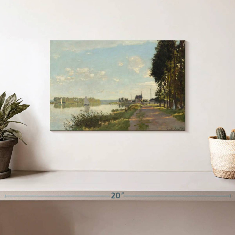 Kavia Argenteuil 1872, 8" H x 12" W