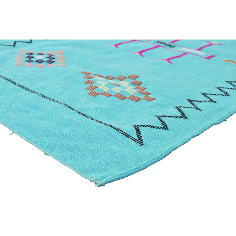 One-of-a-Kind Rectangle 3' X 4'10" Hand Knotted Area Rug