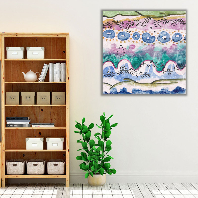 Particle II - Canvas Print Wall Art, 30" H x 30" W