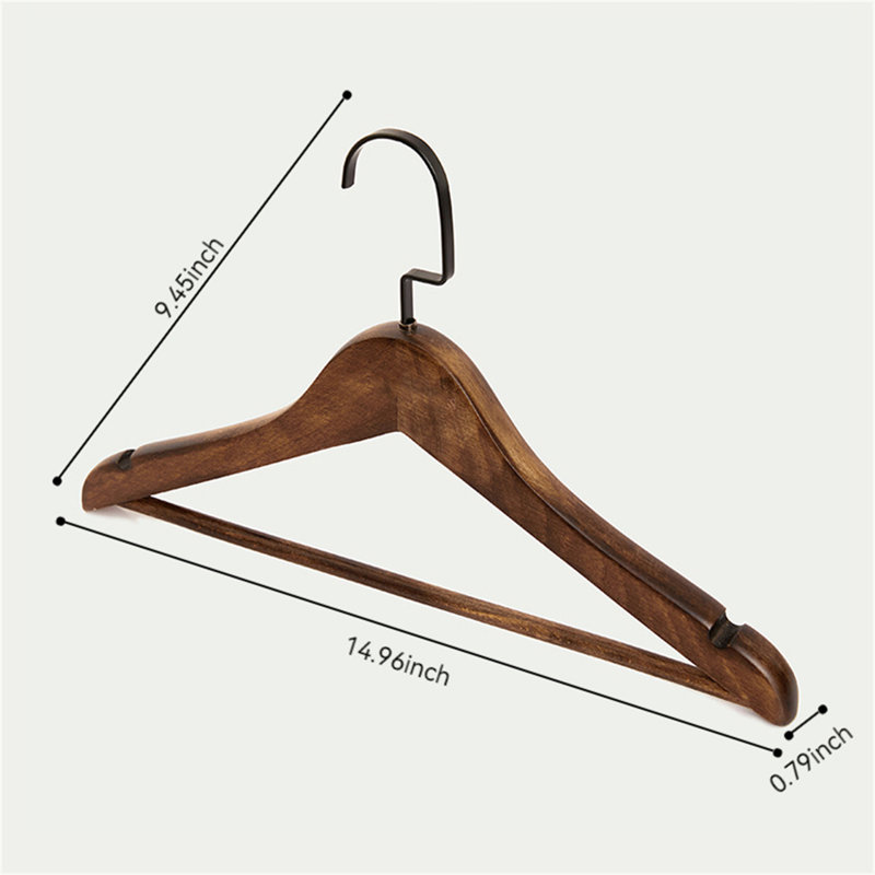 Femmefit Multi-Purpose Solid Wood Hanger, 10