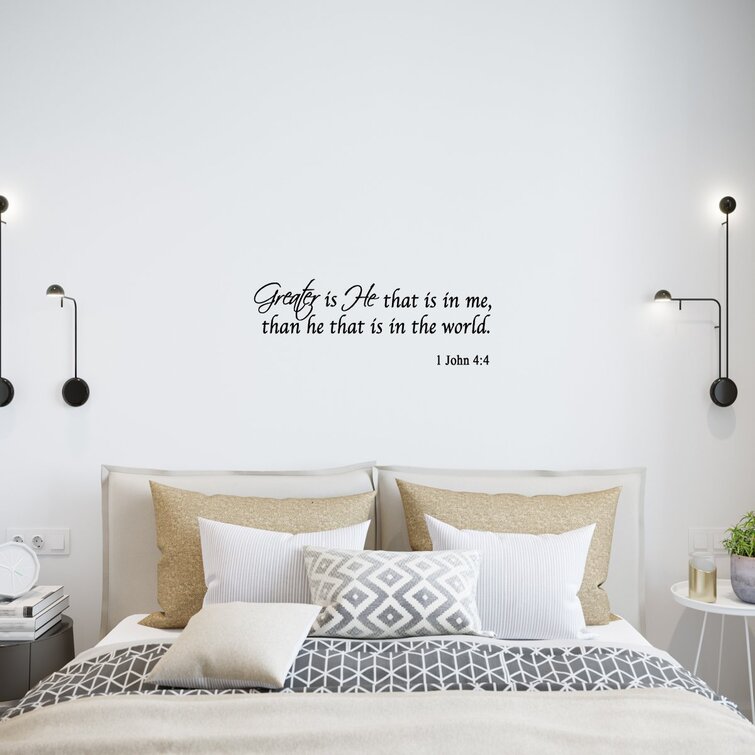 Vinyl Wall Decal Bible Verse Psalms Religion Interior Prayer