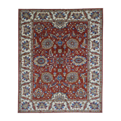 Saffron Red Chobi 8' x 9' 10"