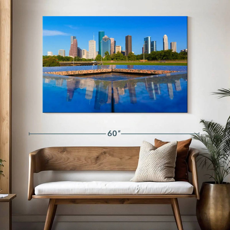 Reflet de l'horizon de Sirci Houston, H 34 po x l 51 po