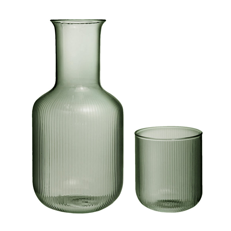 Ensemble de carafe et gobelet 2 pièces Delaria, Vert