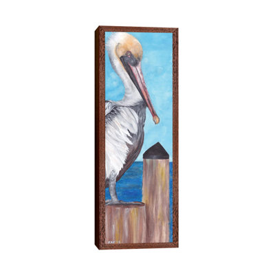 Pelican by KAK Art & Designs - Panoramic Gallery-Wrapped Canvas Giclée on Canvas