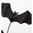 Bat Metal Centerpiece Accent