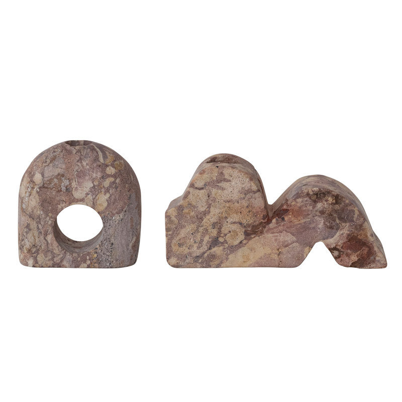 Sandstone Taper Candle Holder