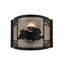 Rabbit On The Loose 1 - Light Flush Mounted Sconce