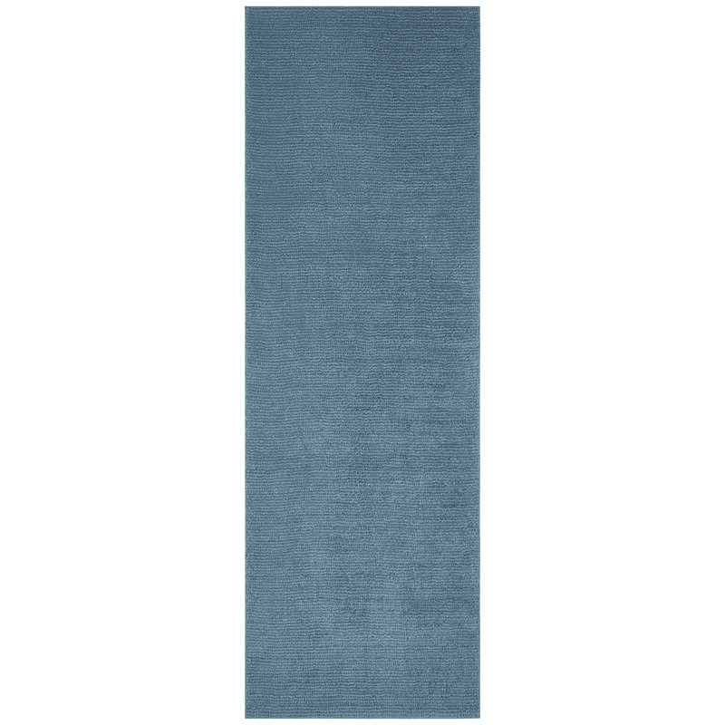 Cloud Tufted Blue Rug, Runner 80 x 250cm