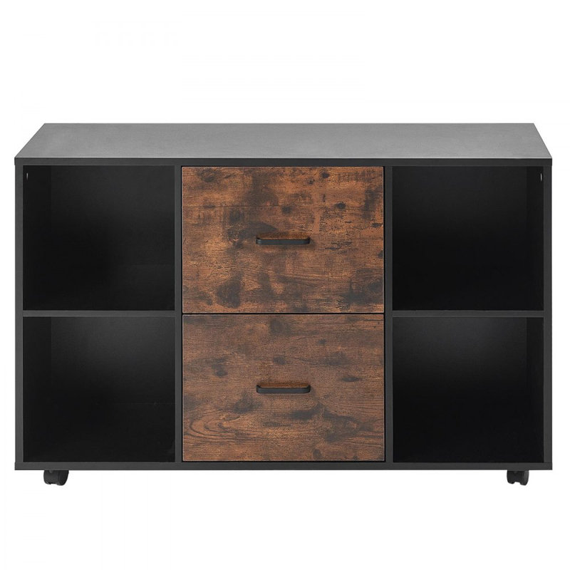 100.1cm Wide 2 -Drawer Mobile File Cabinet