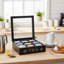 Latitude Run Arisela Wood Tea Box