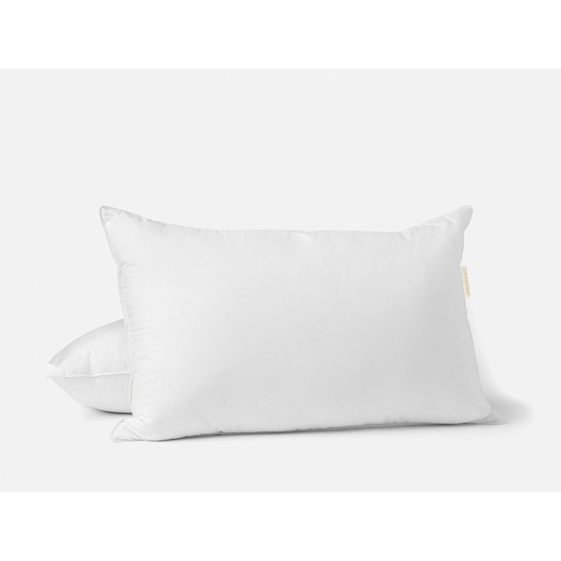 Down Pillow Insert White, Queen