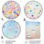 Minimalism Rainbow Dot - Abstract Metal Wall Decor-2017290520