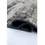 Rapture Gray/Black Abstract Luxury Area Rug-68861292