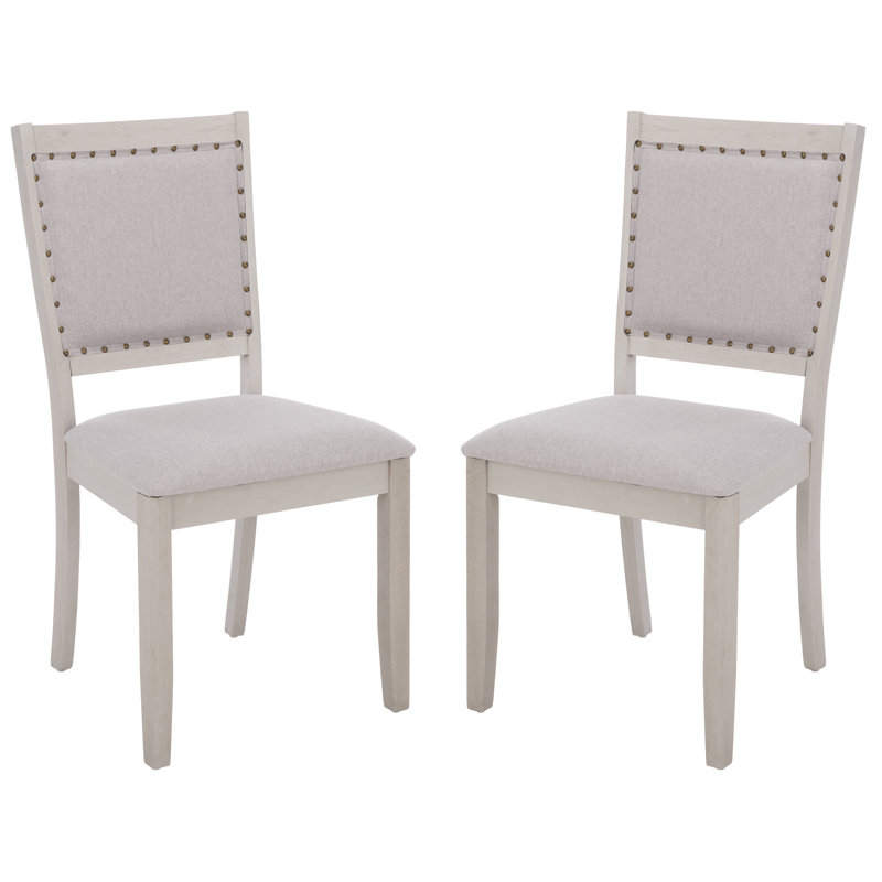 Chaise de salle à manger Greyes, Gris clair