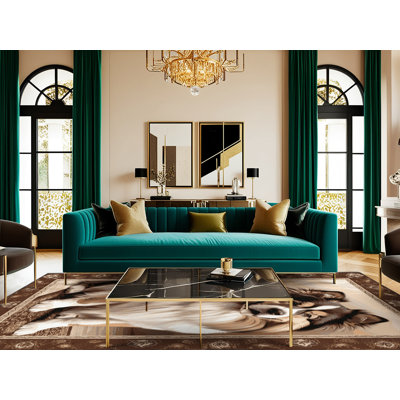  Tapis lavable de Mandchourie