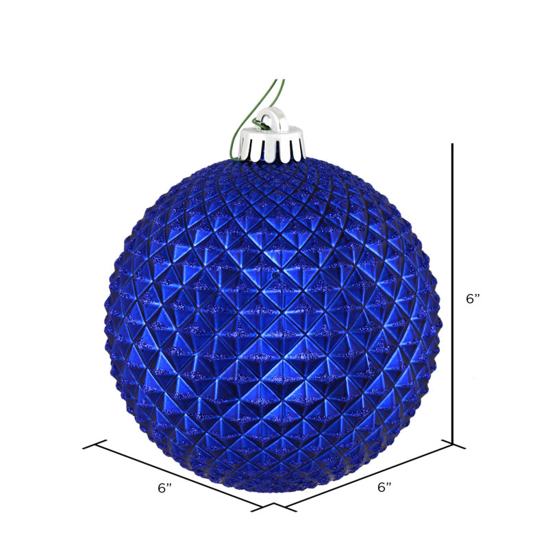 Babiole 6 po, Bleu de cobalt