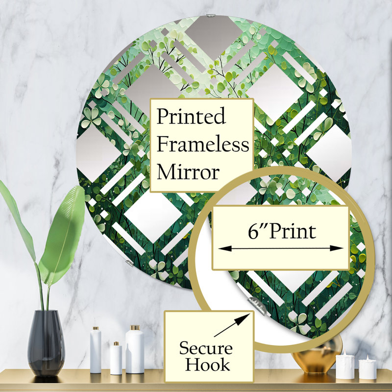 Darvell Circle Mirror, 31.4" x 31.4"