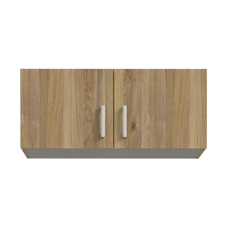 Extention for Wardrobe with 2 Doors, Engineered Wood,  88.9cm W x 38.1cm H x 54.2cm D, Mauvella oak