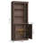 71"H Wood Standard Storage Bookcase with Cabinet-1236943435