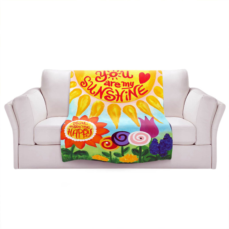  Couverture You Are My Sunshine, 68 po x 80 po