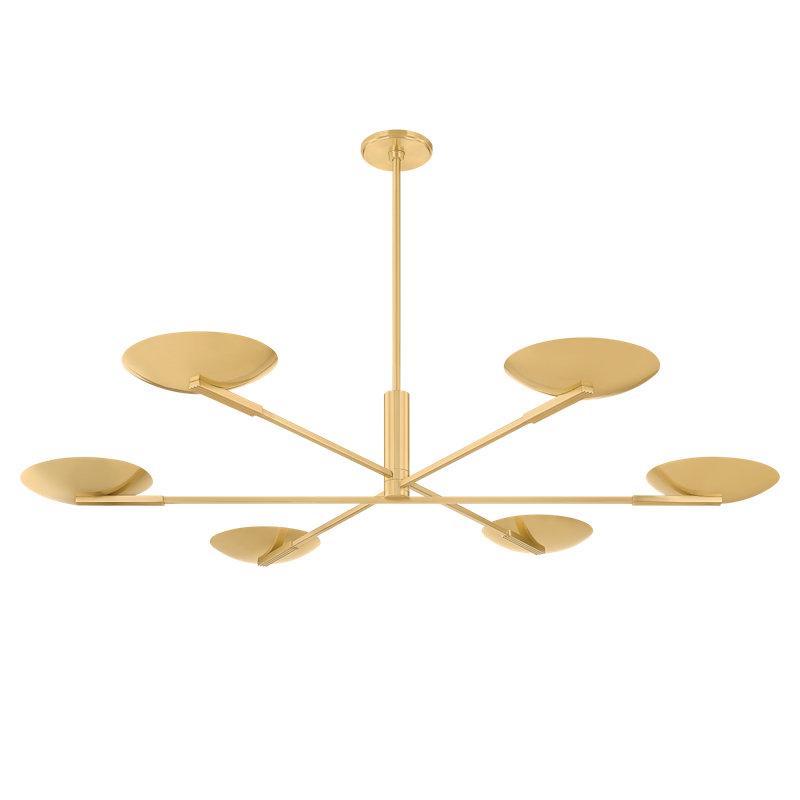 Lustre Johnson en laiton vieilli