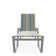 Holna Outdoor Rust-Resistant Metal Chaise Lounge