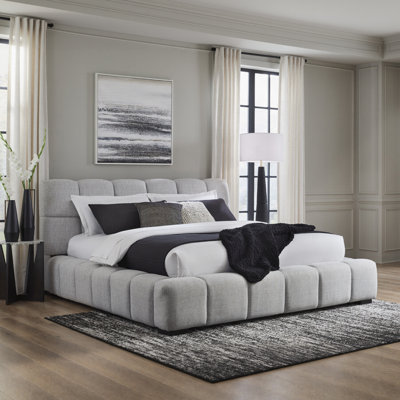 California King Upholstered Bed