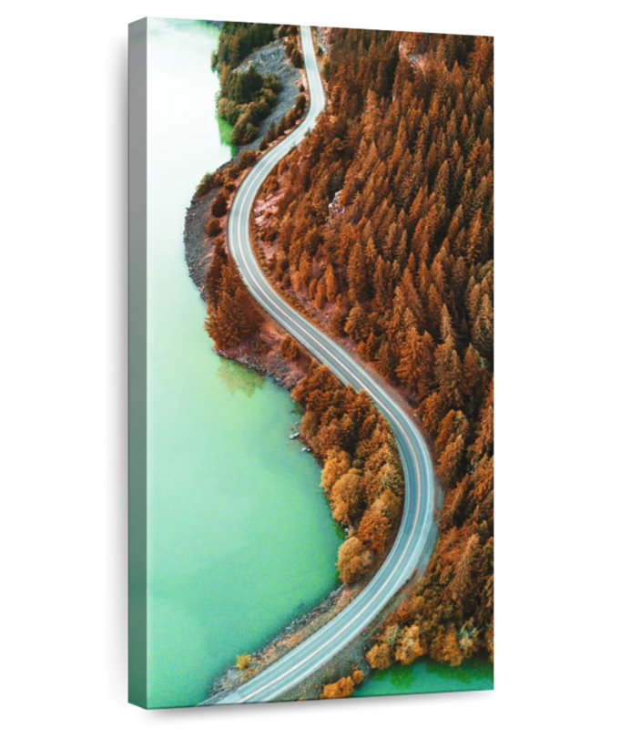 Diablo Lake Pine Forest, 24" H x 12" W