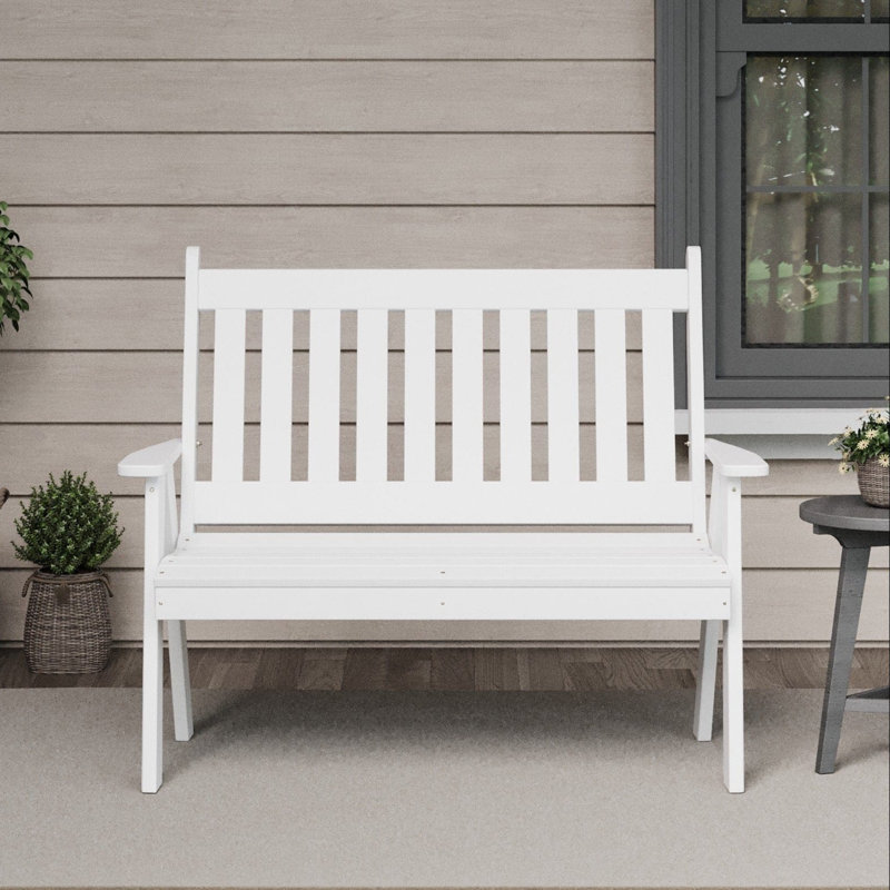 Banc de jardin Keystone Amish Co. Franklin, 4 PIEDS, Lime tropicale