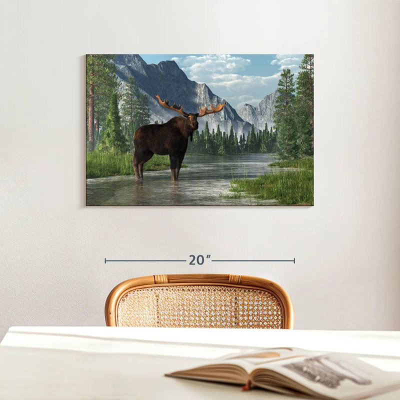 Habitat Bull Bull, H 16 po x l 24 po