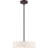 4 - Light Dimmable Drum Chandelier