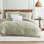 Ensemble de couette Peri Home Sasha Bows - vert