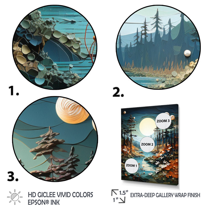Fairlight Canada Canadian Wilderness This, Cadre photo noir, H 20 po x l 12 po x P 1 po