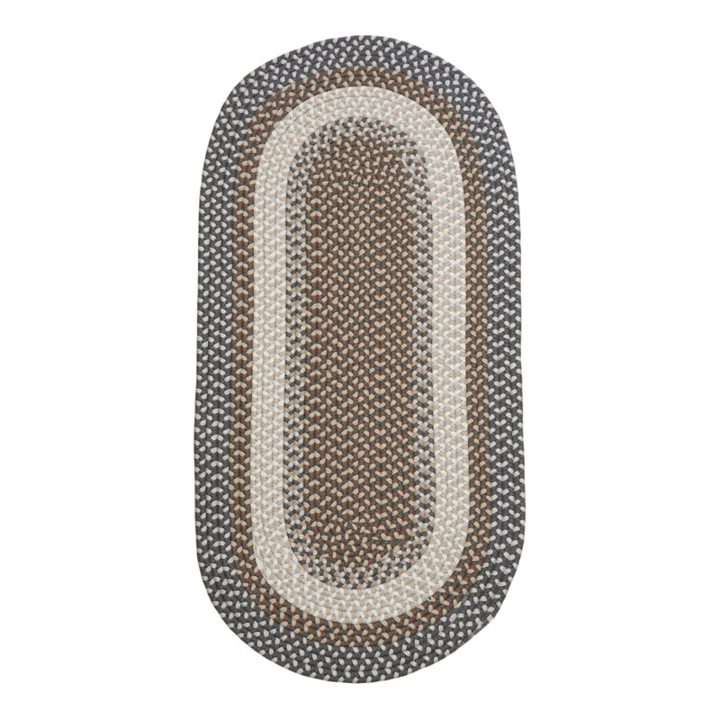 Tapis Benson Creek Border, Tapis de couloir 2 pi 6 po x 8 pi