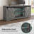 Enzo Farm House Slide Door TV Stand for TVs up to 65" for Living Room-592748923