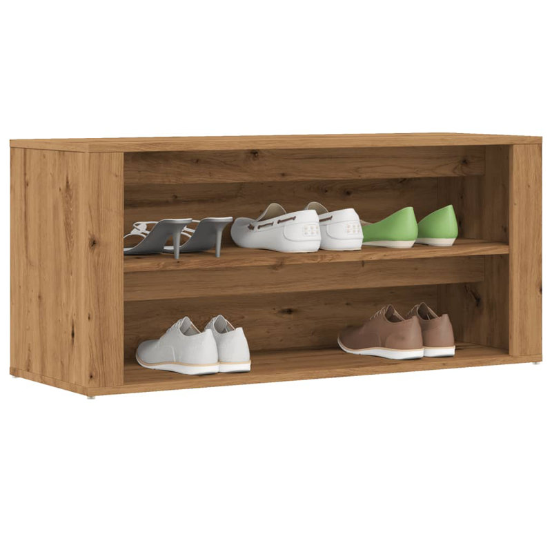 8 Pair Shoe Storage, Artisan Oak