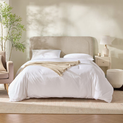 Chastelyne Upholstered Easy Assemble Wall Mounted Headboard