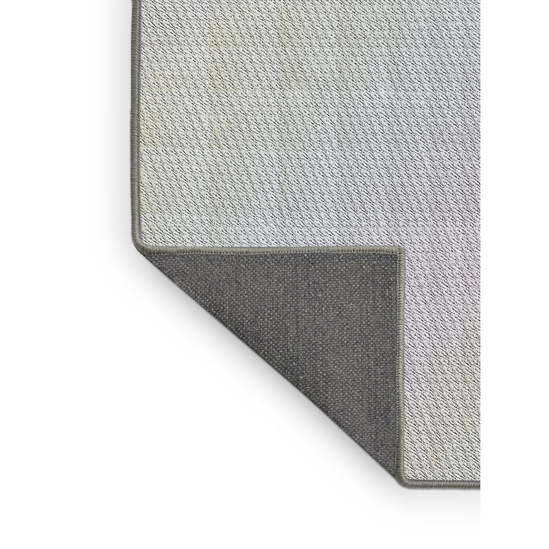 Tapis zone grise à motifs, Rectangle 7 pi x 9 pi